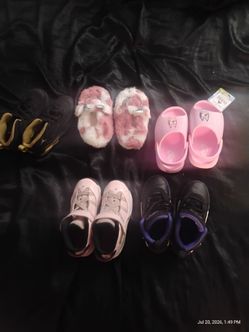 Jordans and crops lil girls sizes