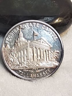 #724 999 Silver vintage 1962 Florida