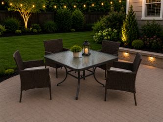 5 pcs new in box patio table set