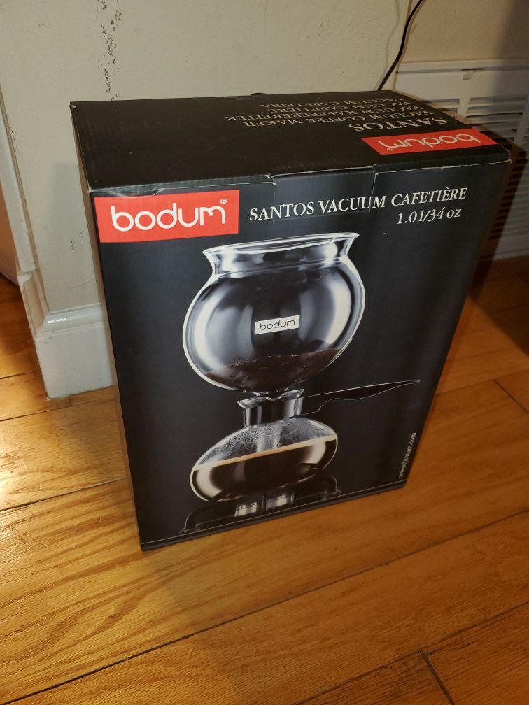 Bodum Santos vacuum coffee maker truly awesome taste