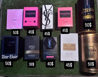Perfumes de hombre y mujer