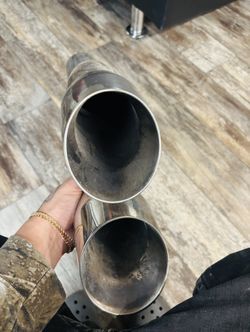 3" Dual Muffler Tip
