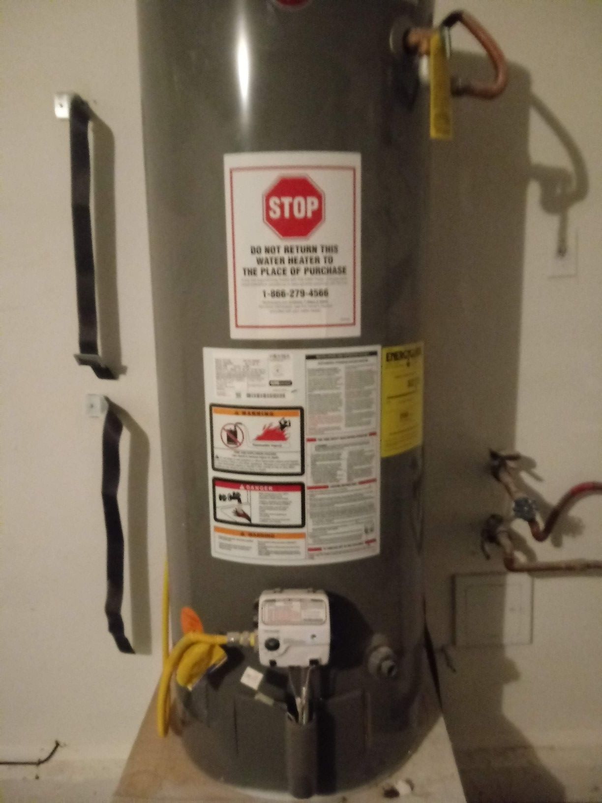 Rheem 50gal water heater brand new text {contact info removed}