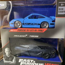 Fast And Furious legacy Series Die Cast Cars