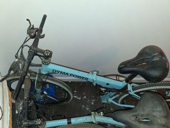 Title: 26" Oyma Power Folding Mountain Bike – Great Condition