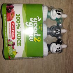 NEW Mickey Mouse Good 2 Grow Juice & Toppers Disney Silver Blue Black 3 Pack ‘25
