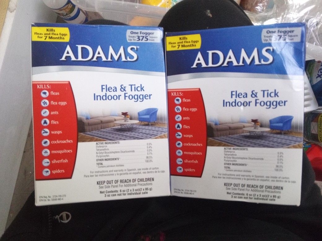 Adams Flea & Stick Indoor Fogger