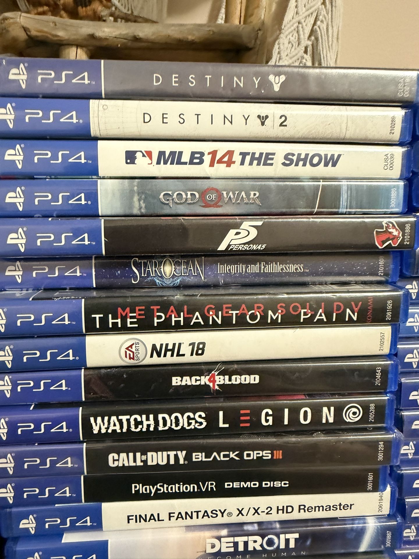 PlayStation 4 Games $10-35 Each