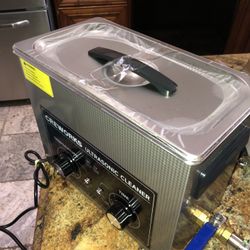 CREWORKS Ultrasonic Cleaner with Degas Gentle Modes for Gun Parts Cleaning