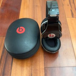 Beats Studio Headphones ORIGINALS by Dr. Dre Wired 1st Gen WITH CASE