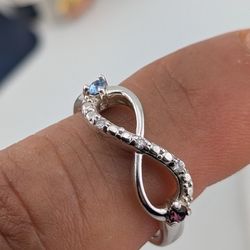 💍Infinity Sterling Silver 925 💍 SIZE 8