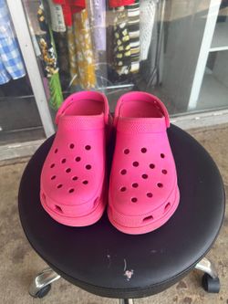 Pink Crocs