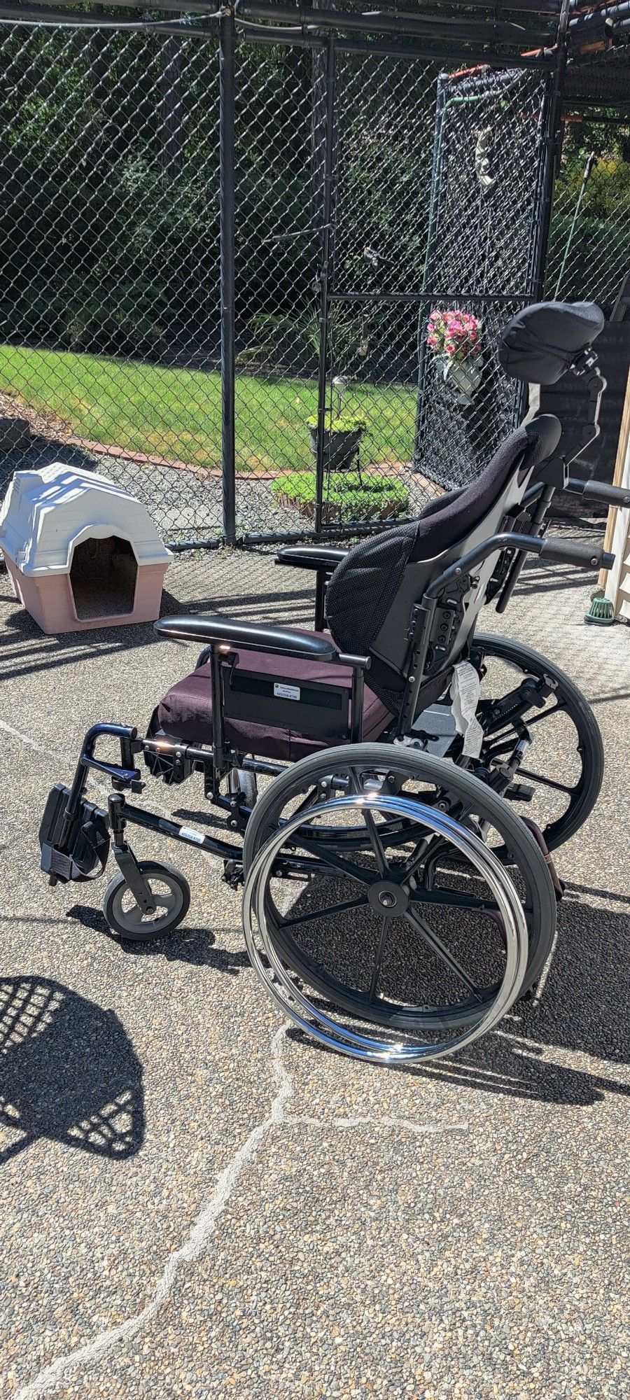 Tilt In Space Manual Wheel Chair