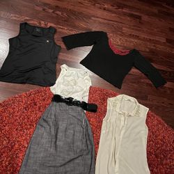 Women’s Size S Dress And Blouses 