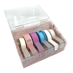Marble Acrylic Tweezer Stand Tape Dispensers Organizers For lash Extensions