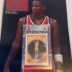 Jerry West Auto Beckett Authenticated From 1991-92