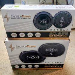 Precision Power Double Pack 6.5 & 6x9s Brand New In The Boxes