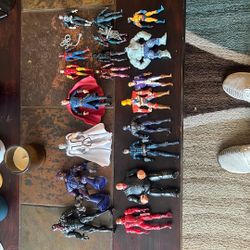 Marvel Action Figure Lot – 19 Figures, Some Accessories Included