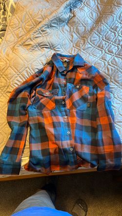 Outdoor research Plaid Flannel Button-Up Shirt