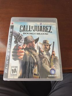 Call of Juarez: Bound in Blood (Sony PlayStation 3, 2009)  NO GAME