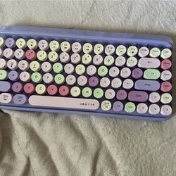 Colorful Retro Wireless Keyboard
