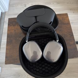 AirPods Max - Midnight (Like New w/ Case & Protective Covers)