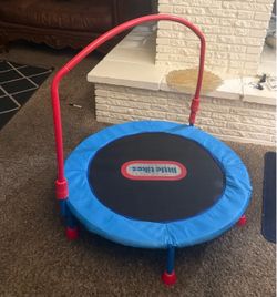 Little Tikes Kids Mini Trampoline with Handle