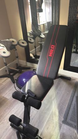 Workout bench