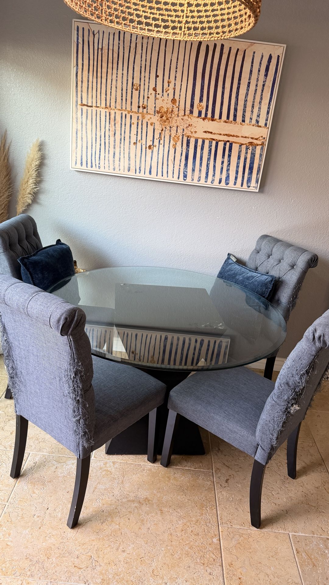 Table and chair set