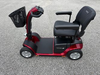 Pride Victory 10 4-Wheel Mobility Scooter SC710 Red - New