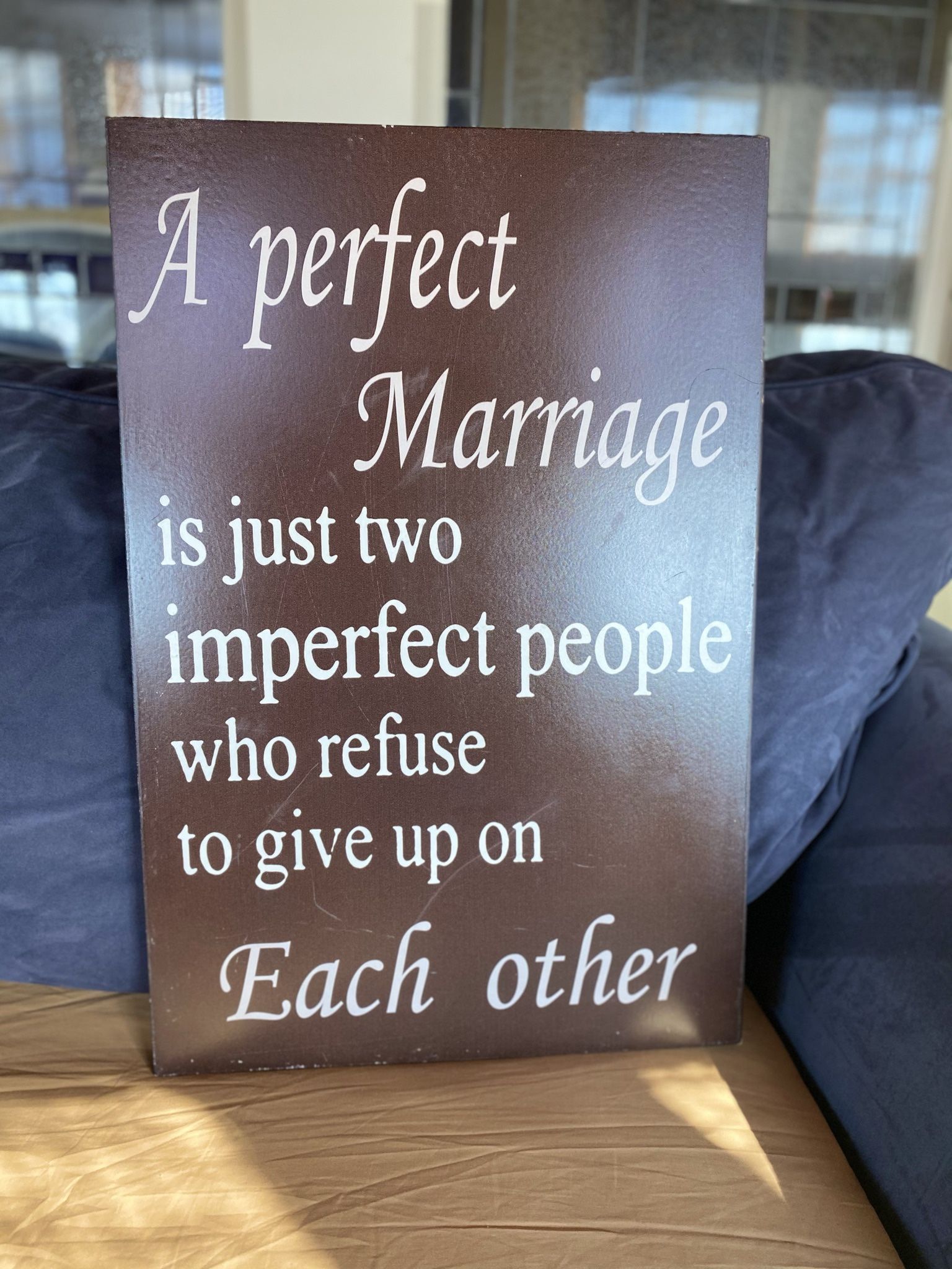 Wall Hanging-A Perfect Marriage 