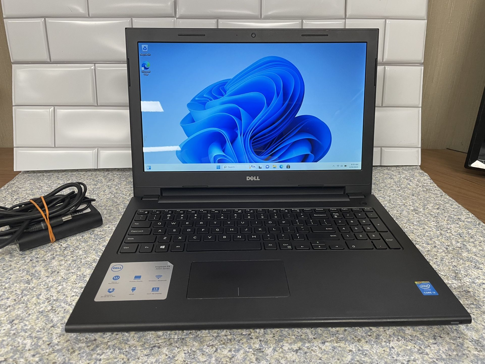 Dell Inspiron 15 3000 500 gb 4 gb ram 2.00 GHz windows 11 i3 5 th Gen no offers or trades please!!