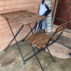 Mesa Y Silla Para Afuera