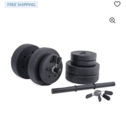40lbs dumbbell set 