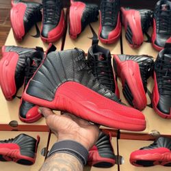 Jordan 12 Flu Game Size 7.5 9.5 10.5 11