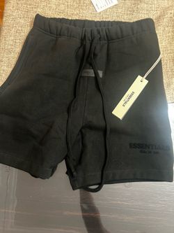 New essentials black shorts