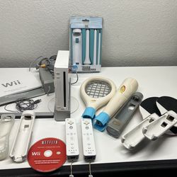Nintendo Wii bundle package and accessories