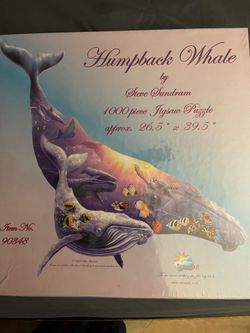 Whale puzzle 1,000 piece