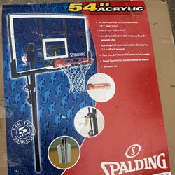 Spalding In Ground Basketball Hoop