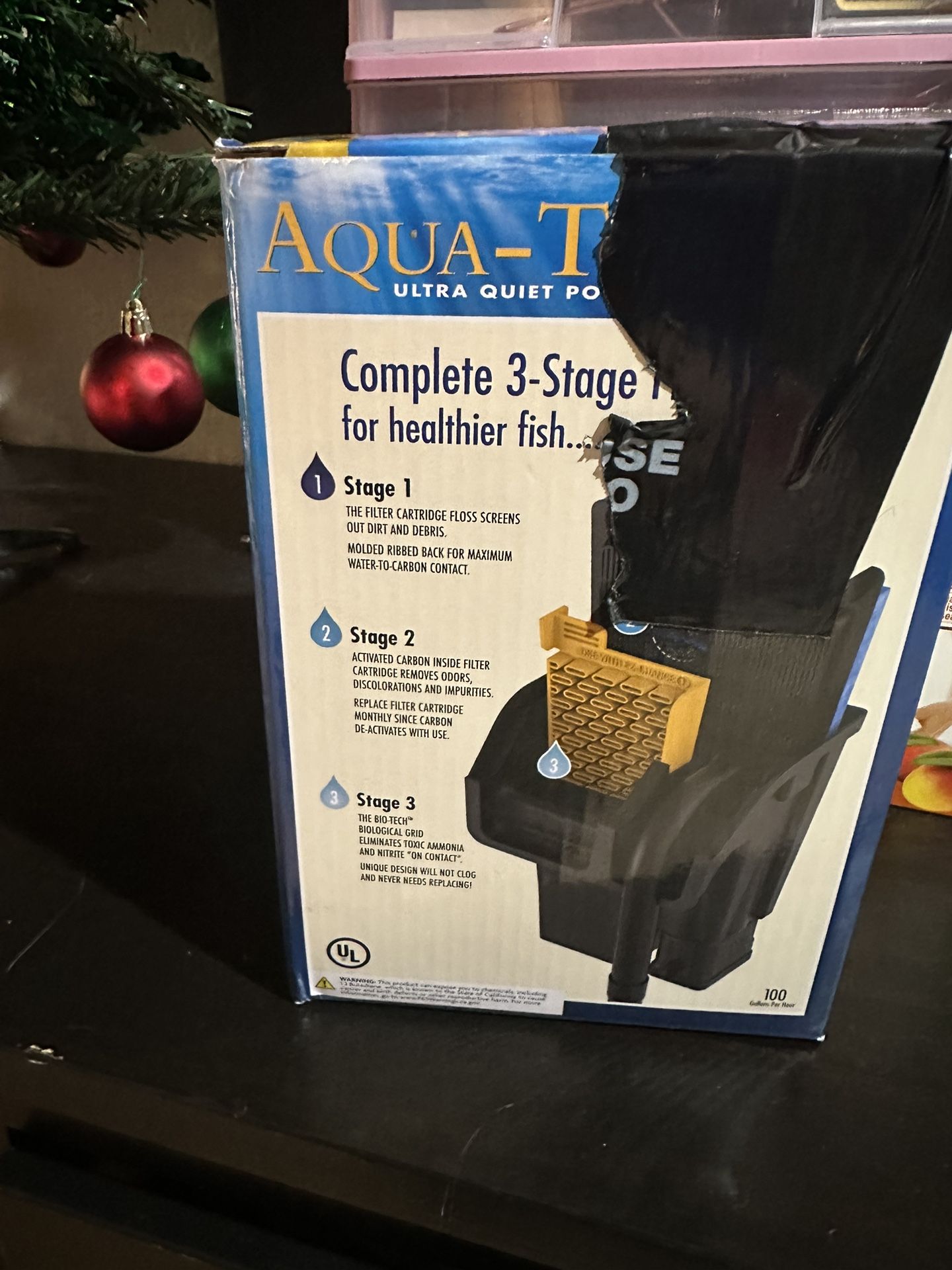 Water Filter For Fish Tank Or Turtle