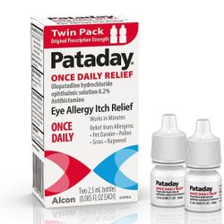 3 Pack: Alcon Pataday Once Daily Relief Eye Allergy Itch Relief.