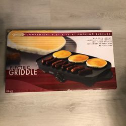 Kitchen Selectives GR-63 Electric Griddle - NEW