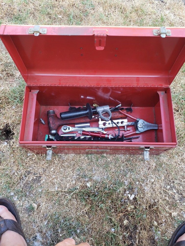 Napa Tool Box with misc. Tools
