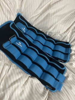 Exercise Adjustable Ankle Weights 20 Pounds Total