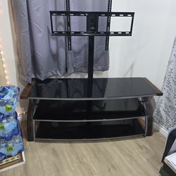 TV stand holds up to a 75"