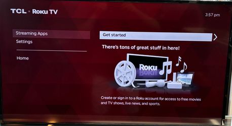 40” TCL Roku Smart TV