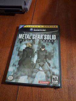 GameCube Metal Gear Solid twin Snakes no manual $75 pick up only need gone today