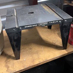 Vintage Craftsman Tools  Table, For Saber Saw