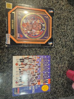 Kevin Johnson NBA Collectors Plaque & Dream Team Calendar