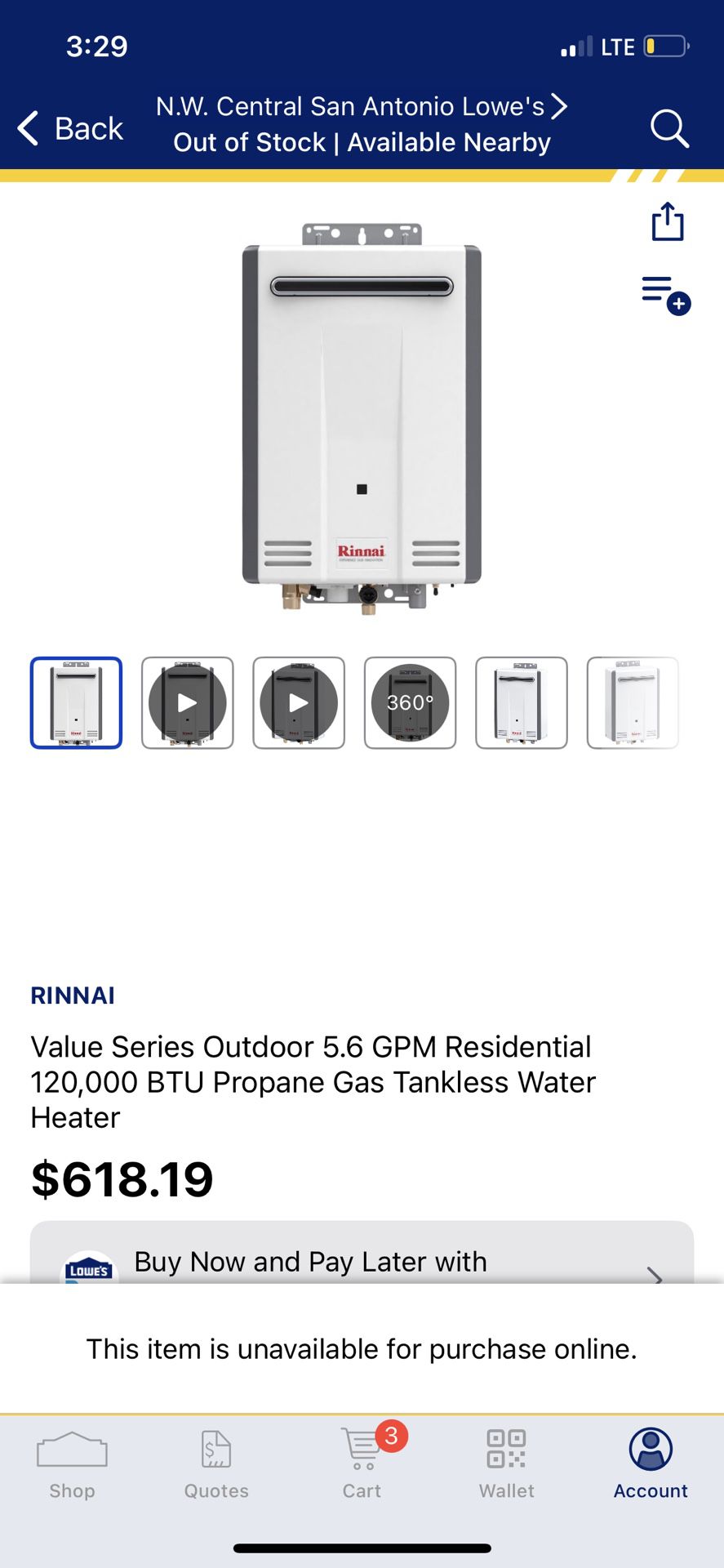 Tankless Water Heater.